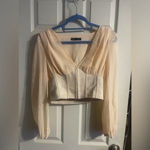 Corset shirt